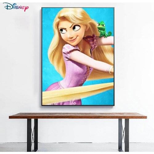5D DIY Disney Diamond Painting Rapunzel Princess Inlaid Diamond Three-dimensional Cartoon Exquisite Jewelry Handmade Gift