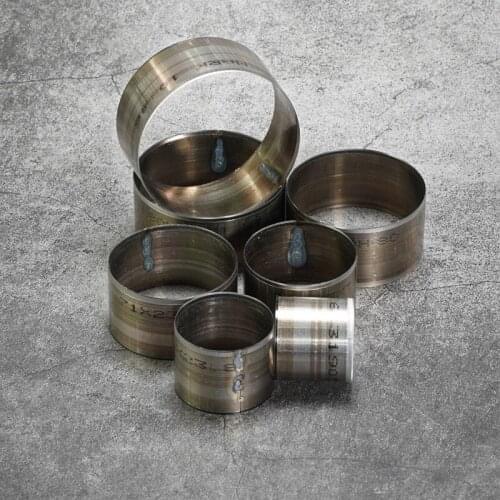 Round Leather Die Cutting Tools round Knife Mold Punching Cutter Bell Trimming Manual DIY round Hole Knife 25 * 55mm 7 Pcs/set