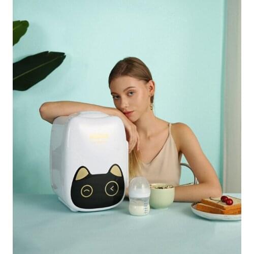 Mini frozen lovely easy storage smell free rental portable mute design preservation smart milk refrigerator J05