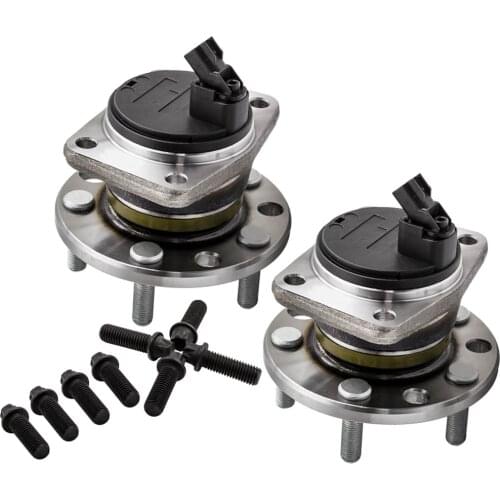 REAR WHEEL BEARING + HUB Pair + ABS Sensor For FORD MONDEO MK3 & JAGUAR X-TYPE for MK3 00-07 2.0 2.2 TDCI VKBA3576