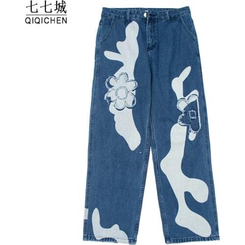 Мужские джинсы клеш Qiqichen China At AliExpress