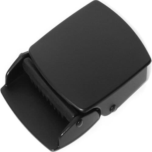 New 3.8cm 4.0cm smooth automatic belt buckle canvas belt buckle head luxury quality designer belt mens marine corps belt buckle