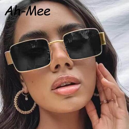 Square Steampunk Sunglasses Women Men Big Punk Frame Sun Glasses Metal Decoration Shades Vintage Unisex Ladies Eyeglasses oculos