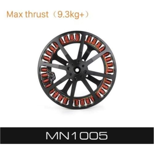 T-MOTOR MN1005 KV90 Ultralight aircraft engine big thrust Antigravity 1005 Brushless motor 11.5g/W at 3kg