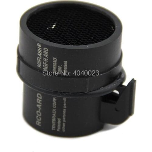 Tactical Killflash and Protective Cover for ACOG Scope Black