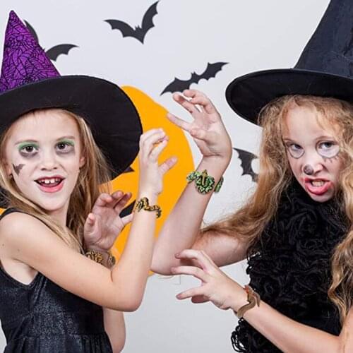 Halloween Decoration Bracelet Horror Funny Simulation Snake-shaped Bracelet Decoration Seven Kinds Of Optional