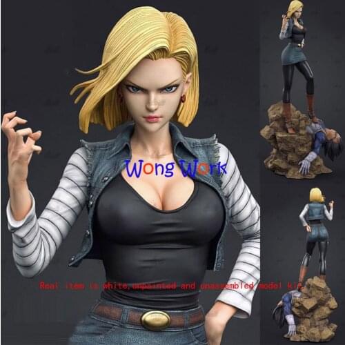 Wong Work Unpainted 40cmH 57cmH 3D Printing Unassembled Garage Kits GK Model Kit Figure Statue TTG-210514-17