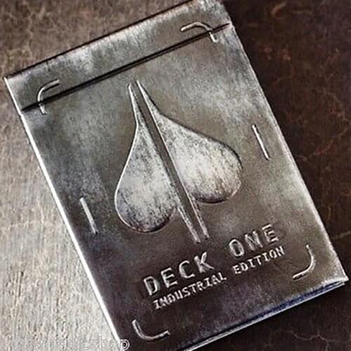 1 Piece Deck ONE Industrial Edition Playing Cards 88*63mm Paper Magic Category Poker Cards for Professional Magician