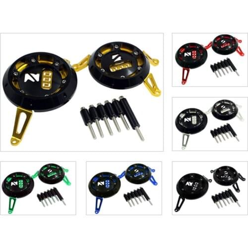 2Pcs For Z1000 Z1000sx Z1000R 2010-2018 Motorcycle CNC Engine Cover Stator Case Crash Slider Guard Protection Z 1000 SX /R