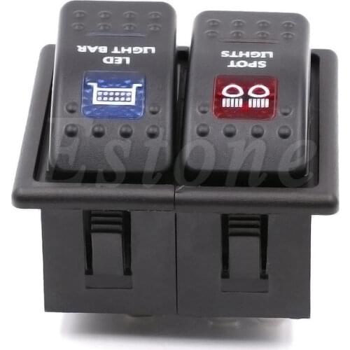 2x Car Boat Rocker Switch Clip Panel Patrol Holder Housing For ARB Carling Style