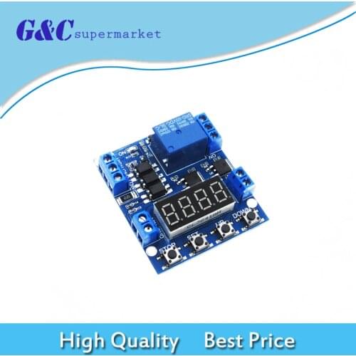 Circuit Switch Adjustable 6-30V 1-Channel Relay Module Trigger Delay Cycle Timer diy electronics