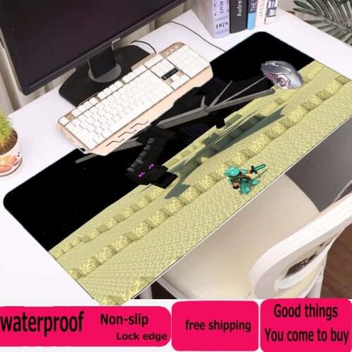 Mini world gamre player anime large mouse pad gaming accessory office desk mat natural rubber non-slip Carpet mats