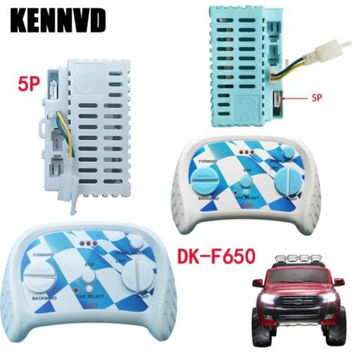 DK-F650 40A child electric vehicle controller,kids electric car remote control and receiver 40A relay for a more powerful motor