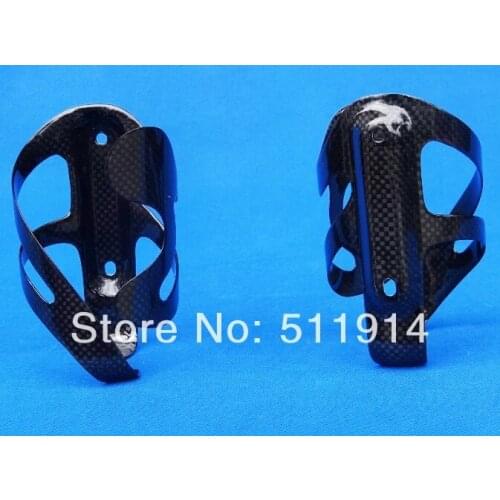 FLX-CG-D24 brand new full carbon glossy mtb road bike TT water bottle cage (2 pcs cages)