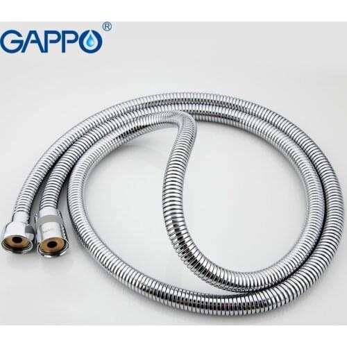 GAPPO 1 Set High Quality 1.5m Stainless Steel Flexible Shower Hose Plumbing Hose Bathroom Shower Head Pipe Bath Accessories G43