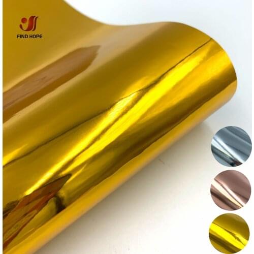 Chrome Adhesive Craft Permanent Vinyl Roll 12" x 10" Sign Making Vinyl Flex Film Outdoor Car/Wall Decor for Cricut DIY 30*100cm