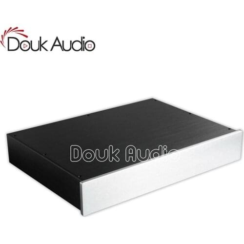 Douk Audio Aluminum Chassis Amplifier Enclosure DAC Decoder Box DIY Preamp House