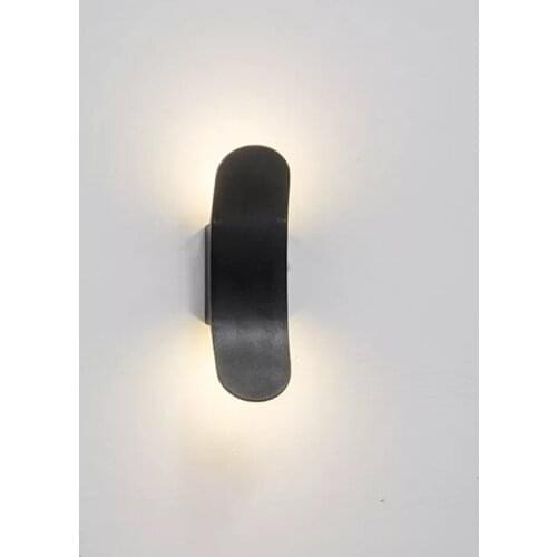 LED220V110V simple indoor lighting home study living room dining room bathroom loft bedroom bedside stairs bathroom wall lamp