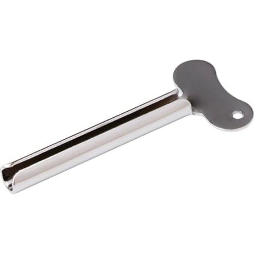 Stainless Iron Metal Tube Toothpaste Hair Color Dye Cosmetic Oil Paint Squeezer