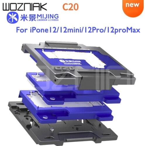 Mijing Face Dot Matrix Repair Fixture 6 in1 for Phone X XS XSMAX 11 11PRO 11PROMAX Front Camera Repair Fixed Clamp Holder Jig