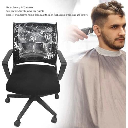 Hairdressing Supplies Professional Hair Salon Chair Backrest Protective Cover Waterproof Chair Cover Protector Wig Accessories