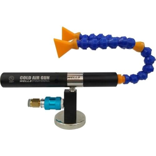 Stainless Steel Cooling Gun Air-conditioning Gun Vortex Tube Cold Air Gun Can Reduce the Temperature of 46 Degree