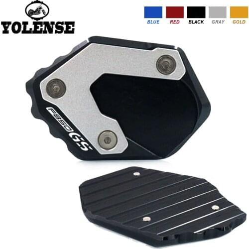 Motorcycle CNC Kickstand Foot Side Stand Extension Pad Support Plate Enlarge StandFor BMW F850GS F850 GS F 850 GS 2018 2019
