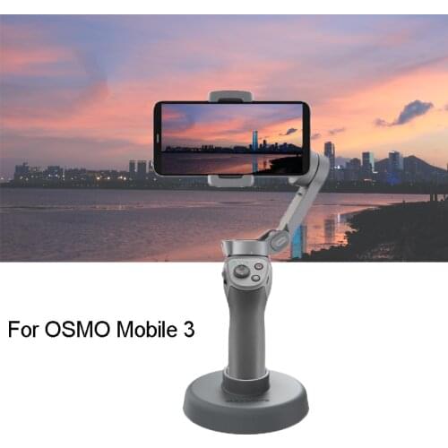 Sunnylife Stand Base Mount Stabilizers Mini Desktop Tripod Base For DJI OSMO Mobile 3 Handheld Gimbal Camera Accessories