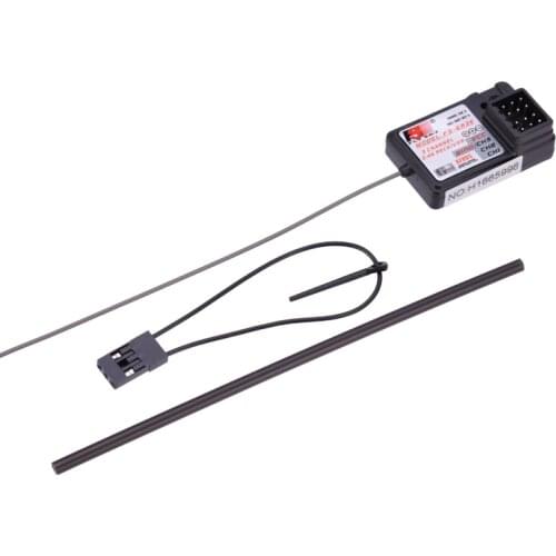 FLYSKY FS-GR3E GR3E Receiver for GT2 GT2E GT2F GT2G GT2B GT3B GT3C T6 CT6B Transmitter 2.4Ghz 3CH RC For RC Car Boat