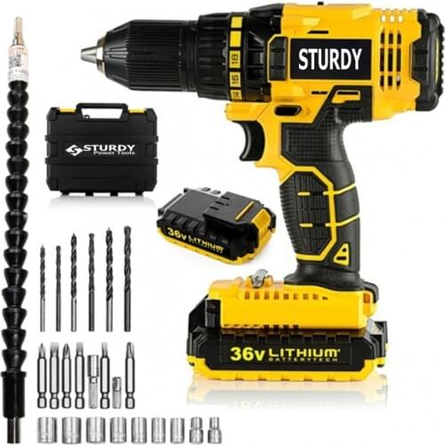 Sturdy 36 V5AH Sanzumanlı Bunded Percussion Lıon Drill 23 Repair Part Set