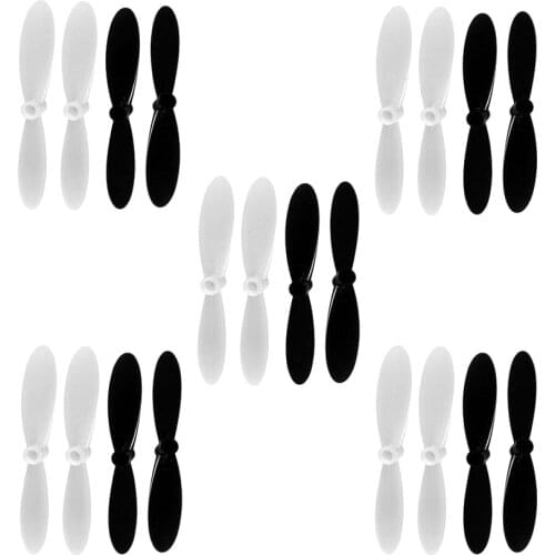 10pair/Lot 55MM RC Propeller 1MM Shaft Diameter CW CCW propeller For Hubsan X4 Quadcopter FPV Drone Toy