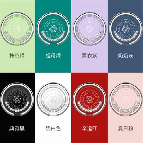 Luxury Mobile Phone Stand Holder Finger Ring Smartphone Magnetic Flower Holder Stand For Iphone Xiaomi Huawei All Phone