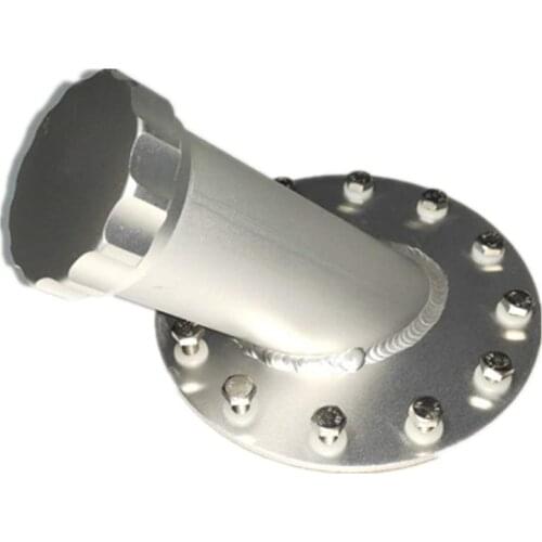 SPSLD Automobile Parts Modified to 14cm Aluminum 45 Degree Inclined Explosion-proof Tank Cover General Fuel Cap