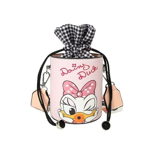 Disney Minnie cartoon shoulder messenger bag pu Mickey mouse handbag candy coin bag shopping