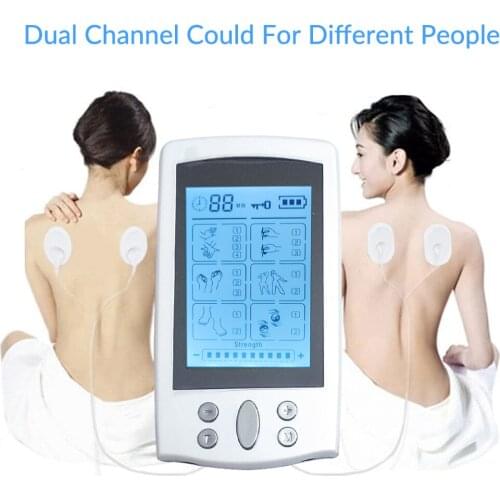 TENS Body Massager Electrical Vibrating Meridian Pulse Muscle Stimulator Electrotherapy Physical Therapy Pain Relief EMS Massage