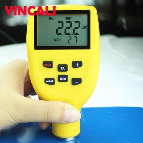 Fast Shipping Digital Coating Thickness Gauge Meter DR320 Large Range Integrated Paint Anti-corrosion Coating Thickness Tester