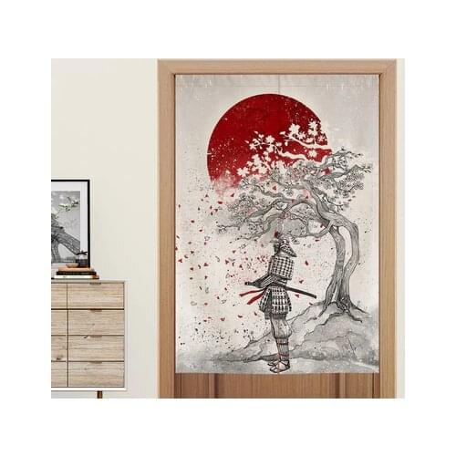 Japanese Style door curtain feng shui bedroom fabric screen bathroom toilet dressing fitting room restaurant decorative curtain
