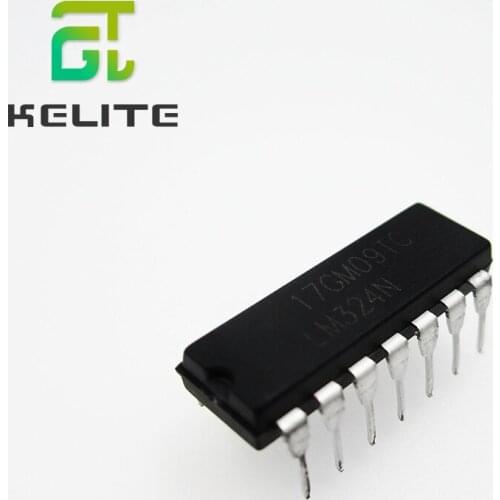 10PCS LM324N DIP-14 324 LM324 Amplifier LM324P