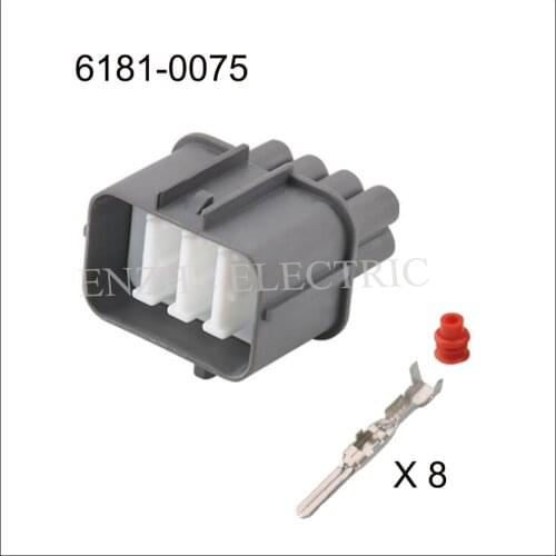 100SET DJ7088-2-11 car wire male Harnes cable 8 pin automotive plug Waterproof sheath Include terminal seal 6181-0075