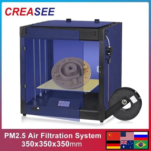 CREASEE PHOENIX Industrial Level 3D Printer Large Core-XY Fully sealed Glass Printer 3D Kit 350x350x350 3 D Modular structure