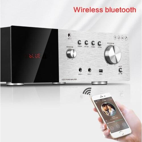 500W High-power 5.1 Power Amplifier Professional Digital E-3 Home Bluetooth Family Living Room Karaoke High-fidelity Decoding