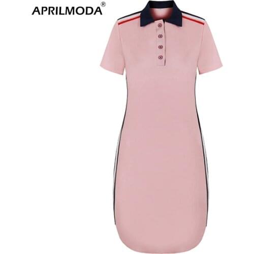 APRIL MODA Red Summer Dresses China