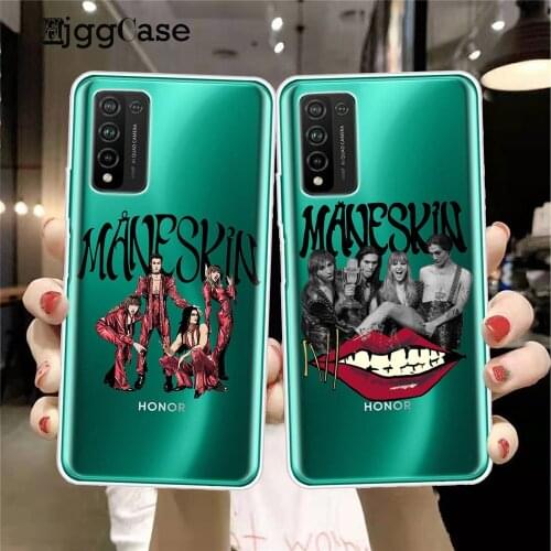 Maneskin Damiano David Phone Case For Huawei Honor 10 20 30 Lite Pro 10i 30i 8C 8X 9X 10X Lite Shell clear TPU Silicone Cover