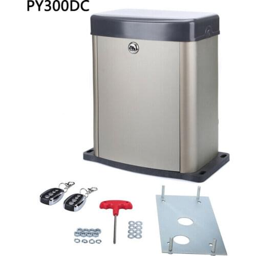 Sliding gate motor PY300DC DC sliding gate opener for 300kgs Straight line gate Gear driven