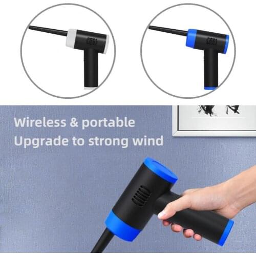 Electric Air Duster Handheld Powerful Simple Operation Computer Cordless Dust Blower