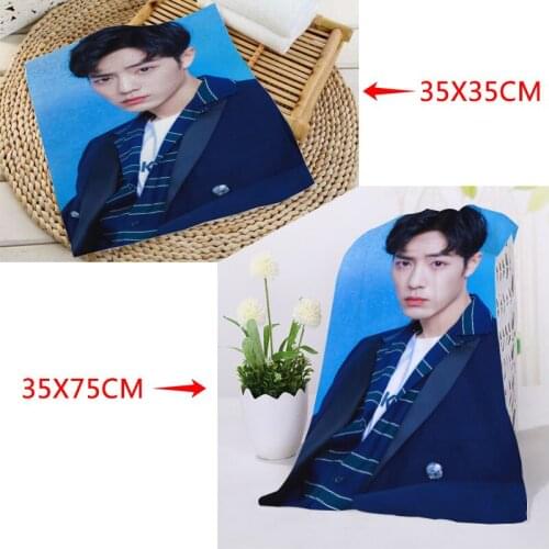 Custom Sean Xiao 35x75cm Face Towels Facecloth Microfiber Washcloth Quick drying Sports Towel
