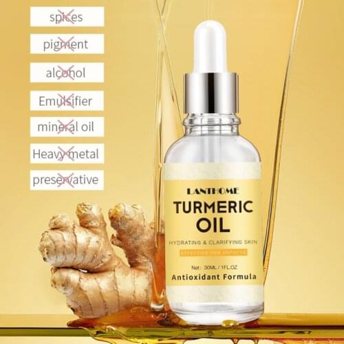 Turmeric Serum Moisturizing Essential Oil Fades Wrinkles Face Serum Moisturizing Whiting Anti-aging Skin Dullness 30ml TSLM1