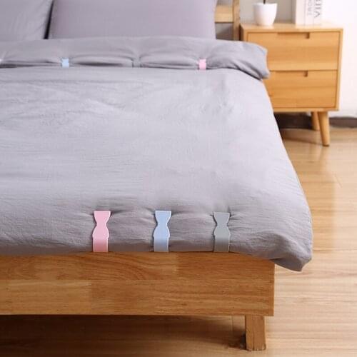 6Pcs Multi-Function Sheet Clip Curtain Hanger Mattress Anti-Slip Holder Buckle Seamless Clip Invisible Fixing Buckle Bedroom