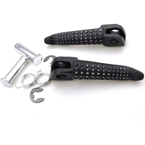 Motorcycle Rider Front Foot Pegs Footrest Adapters For KAWASAKI Z250 Z300 Z650 Z900 VERSYS-X 300 VERSYS NINJA 250/R 650