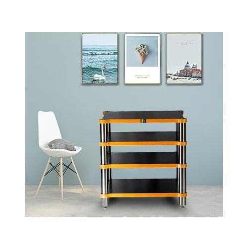 S305 hifi speaker power amplifier bookshelf speaker stands amplifier equipment shock absorber projector shelf solid wood